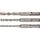Set stërvitjesh betoni Stanley SDS Plus, 3 copë, 5/6/8mm, gri
