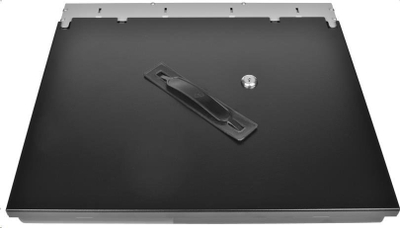 Kapak me çelës për sirtar parash Virtuos C420D C430D, metal, i zi