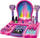 Set kreativ për thonj Cra-Z-Art Shimmer N Sparkle 8-in-1, studio me drita, për fëmijë 8+