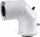 Adapter oxhaku SpiroFlex TKW 80/110 në 80/125, i bardhë