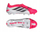Këpucë futbolli Adidas League me gjuhë që paloset FG, unisex, nr 44, të kuqe me të zeza e të bardha