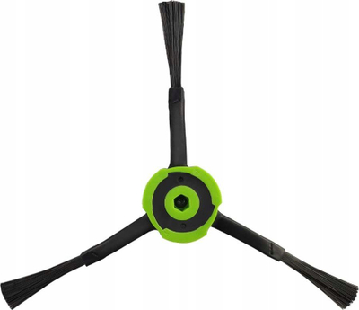 Furçë anësore për robot fshesë JETtools, 3 krahë, për iRobot Roomba Combo J7 J7+ J9 J9+, e zezë