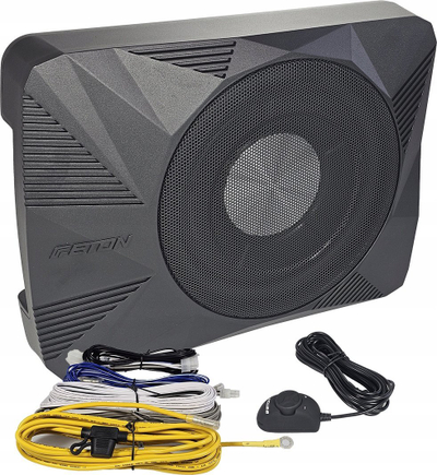 Subwoofer aktiv poshtë ulëses Eton USB10AR, 25 cm, 350W, i zi