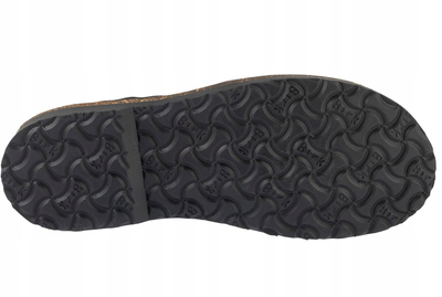 Çizme Birkenstock Uppsala Chukka Shearling, lëkurë zamos, shollë e formuar, kafe