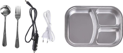 Ngrohës elektrik ushqimi Lunch Box Noveen Grey (LB510)