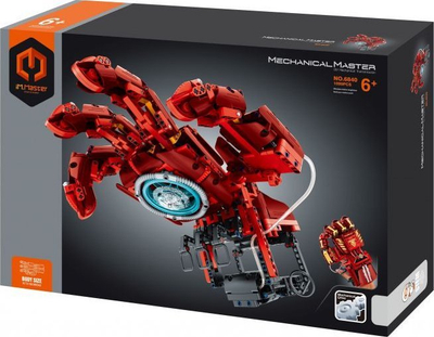 Lodër robotike IM.Master Power Hand, dorë robotike hidraulike, 1099 pjesë, STEM edukative