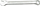 Çelës unazor i hap Rockforce RF-75511H, 11 mm, 6-këndsh