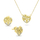 Set vathë dhe qafore Brilio Silver SET236Y