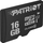 Kartë MicroSDHC Patriot LX Series, 16 GB, Class 10, e zezë