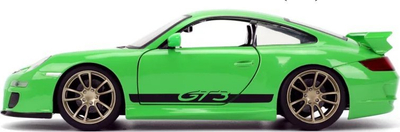 Model makine Jada Toys Fast &amp; Furious Porsche 911 GT3 2007, 1:24, metal, jeshile