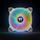 Set ftohësish PC Thermaltake Riing Quad 12 RGB, 3x120mm, me HUB, të bardhë