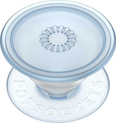Mbajtëse telefoni PopSockets PlantCore Grip, kompatibil me wireless, ice blue