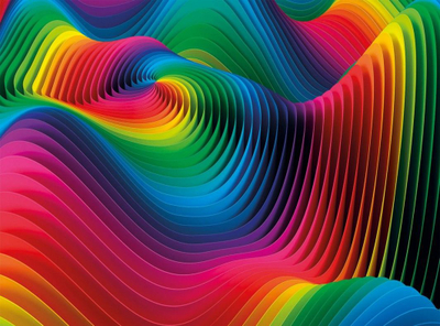 Puzzle Clementoni Puzzle color boom Waves 35093, 500 pjesë