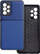 Kapak telefoni Noble Case Samsung Galaxy A05, TPU PU, me magnet, blu