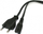 Kabllo energjie Logo, 230 V, CEE7 - C7, 2 m, e zezë