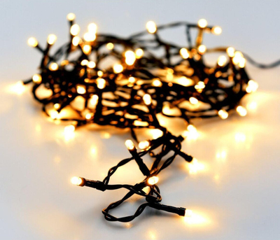 Dекоративни LED светилки Mondex Chain 240L, 18 m, 8 функции, топло бела