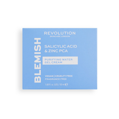 Krem për fytyrëXhel hidratues Revolution Skincare Salicylic Acid & Zinc PCA, 50 ml