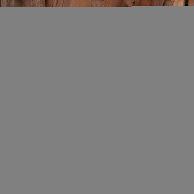 Vazo dekorative dyshemeje ZEMLI HM18299, dru teak i ricikluar, 43x152cm, ngjyrë natyrale