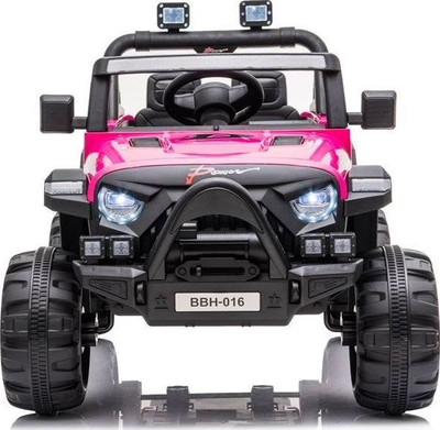 Makina elektrike për kalamaj BBH-016, 12V, xhip, rozë