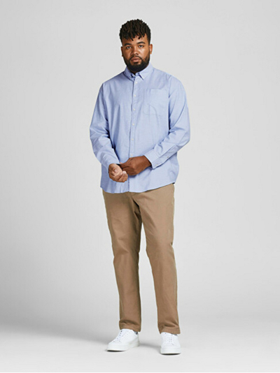 Kёmishё Jack&Jones PLUS JJEOXFORD Slim Fit, e kaltёr