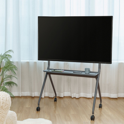 Stendë me rrota për TV Maclean MC-977, 50-86\", 120kg, e zezë