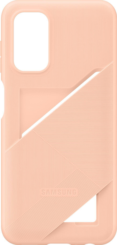 Maskë telefoni Samsung Card Slot Cover EF-OA135TPEGWW për Galaxy A13, TPU, me xhep karte, pjeshkë