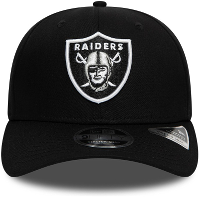 Kapele New Era Las Vegas Raiders 9FIFTY Stretch Snap, e zezë