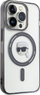 Маска за телефон Karl Lagerfeld KLHMP15LHKHNOTK, за iPhone 15 Pro 6.1", MagSafe, проѕирна