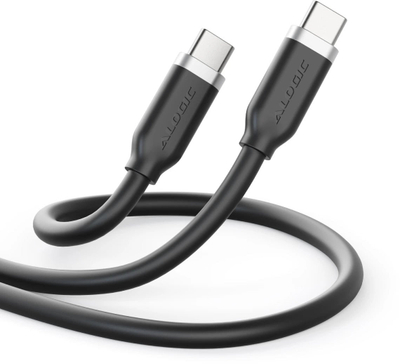 Kabllo USB C në USB C Elements Silicone, 5A 240W, 2m, e bardhë