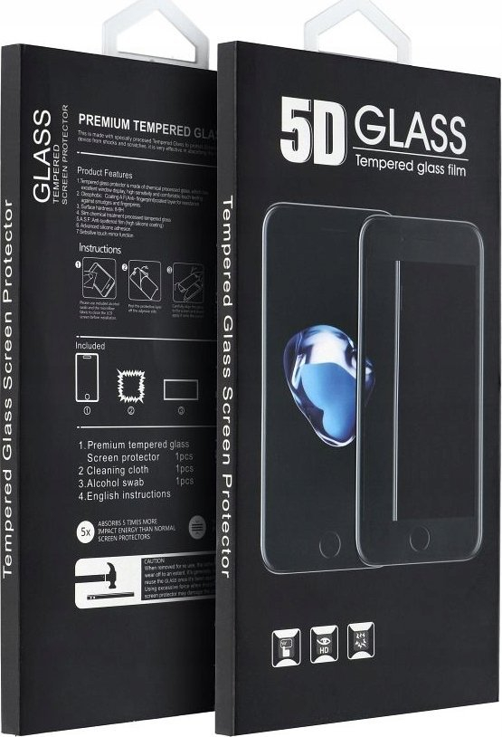 Xham mbrojtës 5D për ekran Xiaomi 13T Pro, ngjitje e plotë, transparent