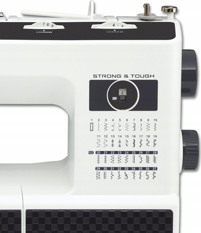 Makine qepëse Brother HF37, 37 qepje, mekanike, e bardhë