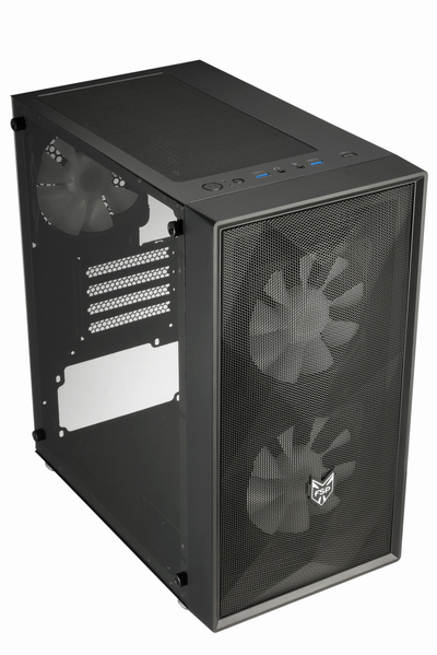 Kuti kompjuteri FSP Fortron CST130, Micro ATX, e zezë