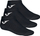 Çorape të shkurtra Joma Short Socks, set 3 palë, EU 39-42, për burra, të zeza