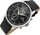 Orë burrash Tommy Hilfiger 1710605, 44mm, mban 5 ATM ujë, me cingar të zi
