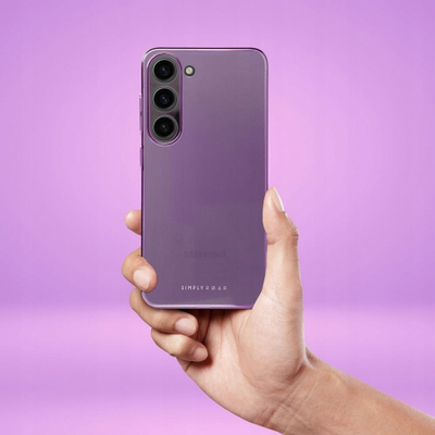 Kapak telefoni Roar Futera Pure Simple Fit, për Samsung S24 Ultra, i tejdukshëm, vjollcë