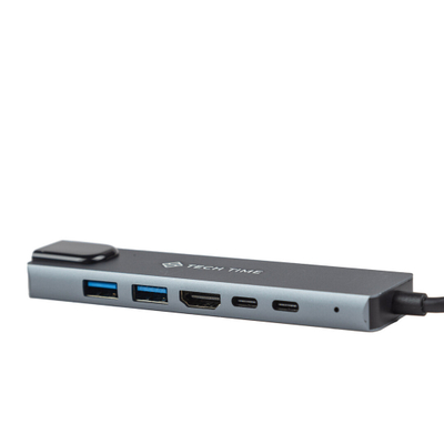TYPE-C TO HDMI 6IN1 - Tech Time TT24003
