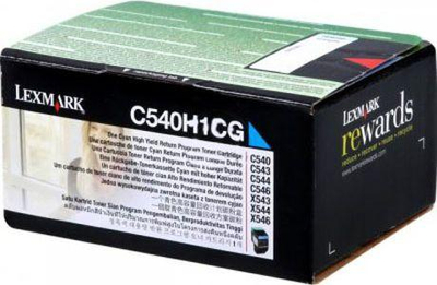 Toner printeri Lexmark C540H1CG, cyan, original