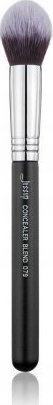 Furçë makijazhi Jessup 079 Concealer Blend, për korrektues, me qime sintetike, e zezë