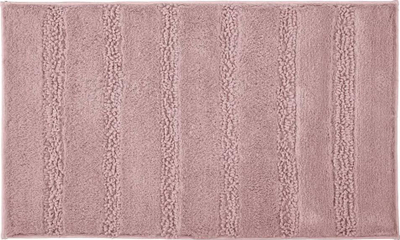 Tapet banjoje Monrovia Bath Mat, antirrëshqitës, mikrofibër, rozë e butë