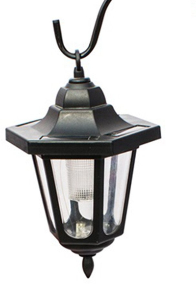 Llambë dyshemeje me diell Domoletti TH011E, LED, për jashtë, e zezë