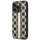 Kapak telefoni Karl Lagerfeld Monogram Stripe për iPhone 14 Pro Max, 6.7", i zi