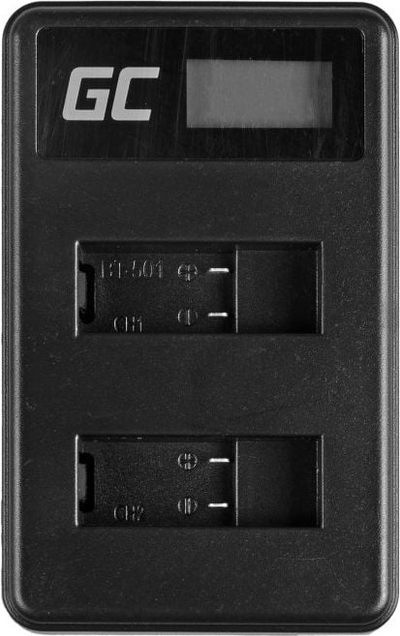 Полнач за батерија Green Cell AHBBP-501 за GoPro AHDBT-501, за HD Hero5 и HD Hero6, црн