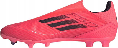 Këpucë futbolli Adidas F50 League LL FG MG, pa lidhëse, për bar natyral edhe sintetik, rozë