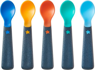Set lugësh për bebe Tommee Tippee Easigrip, 5 copë, 6+ muaj, shumëngjyrëshe