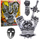 Set kalorësi për kalama LEAN Toys 24293, maskë shpatë parzmore mbrojtëse, argjendtë