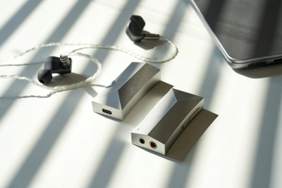 USB звучна картичка Astell&amp;Kern HC4, пренослив DAC, засилувач за слушалки, сребрена