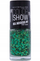 Lak thonjsh Maybelline Color Show All Access NY, top coat me glitter jeshil