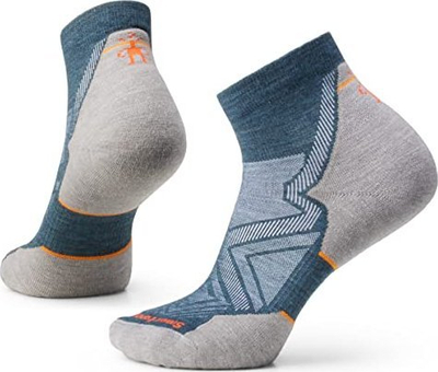 Çorape vrapimi Smartwool Run Targeted Ankle për femra, madhësia S, blu