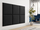 Panel muri me tapiceri Pag 60x60 (60 x 4 x 60), Zezë