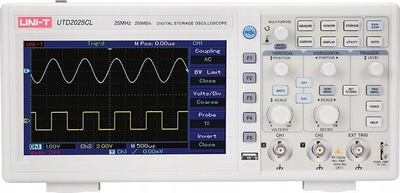 Osciloskop dixhital Uni-T UTD2152CL, 150MHz, 2 kanale, i kuq